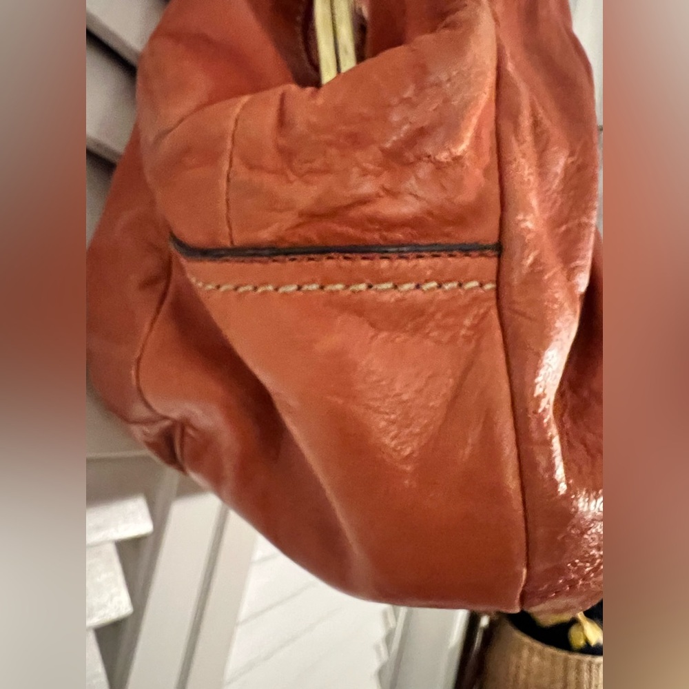 RARE vintage Coach Ergo pleated frame kisslock satchel UPDATED price/pics 8/2026 - Picture 6 of 16